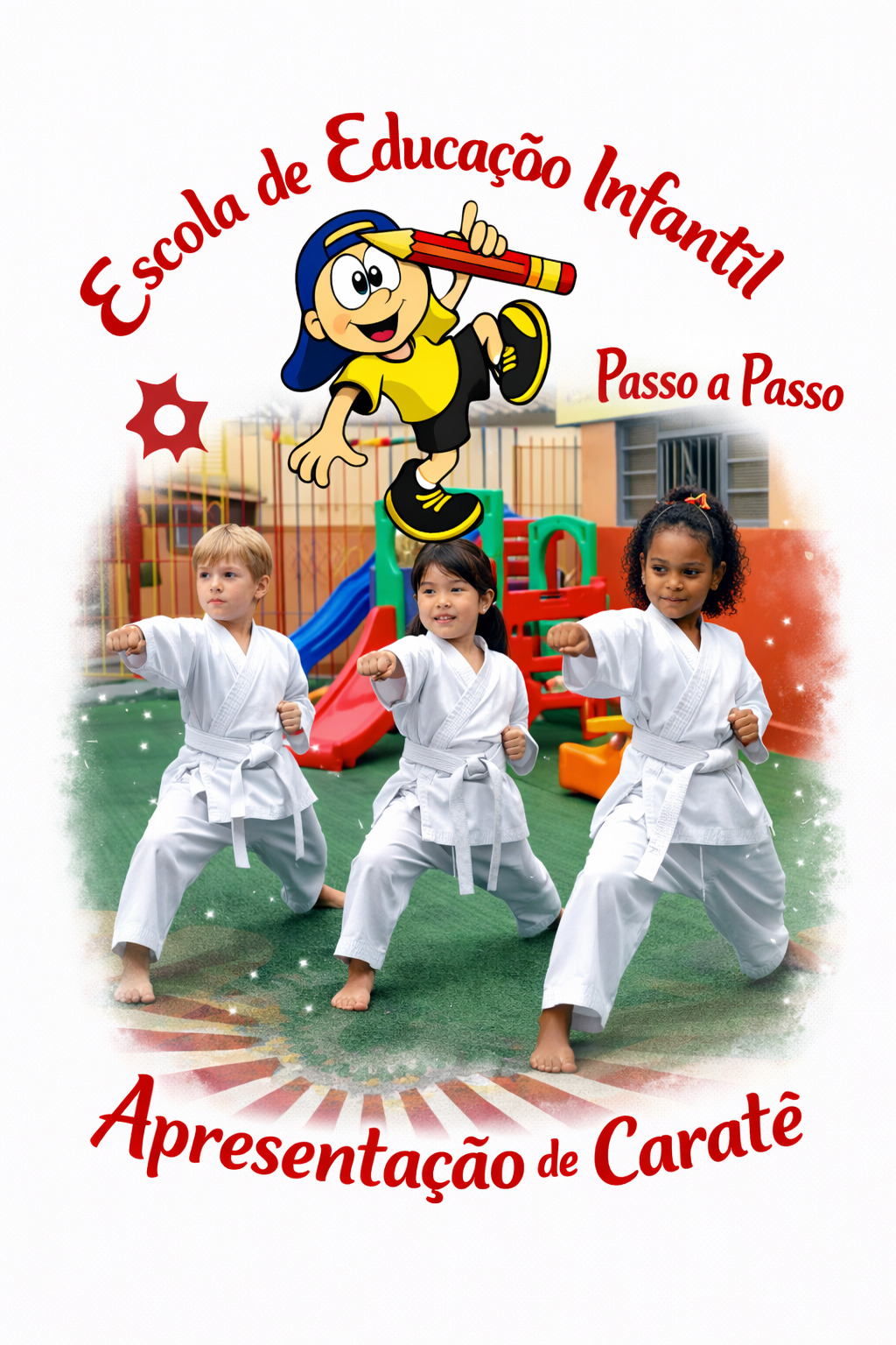 Apresentação de karatê